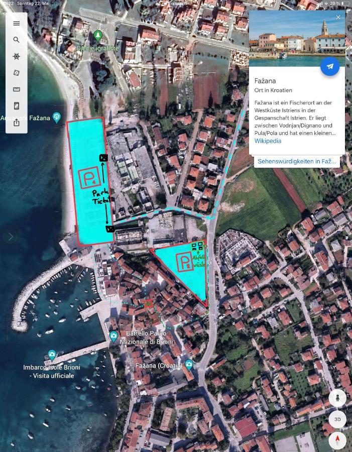 Istrian Stone House In The Heart Of The Beautiful Fishing Village Fazana - Only Few Steps From The Sea And The Wonderful Beach - Incl Plasma-Quad-Plus-Filter Against C O V I D Екстер'єр фото
